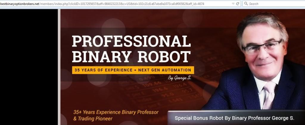 Professional binary options robot